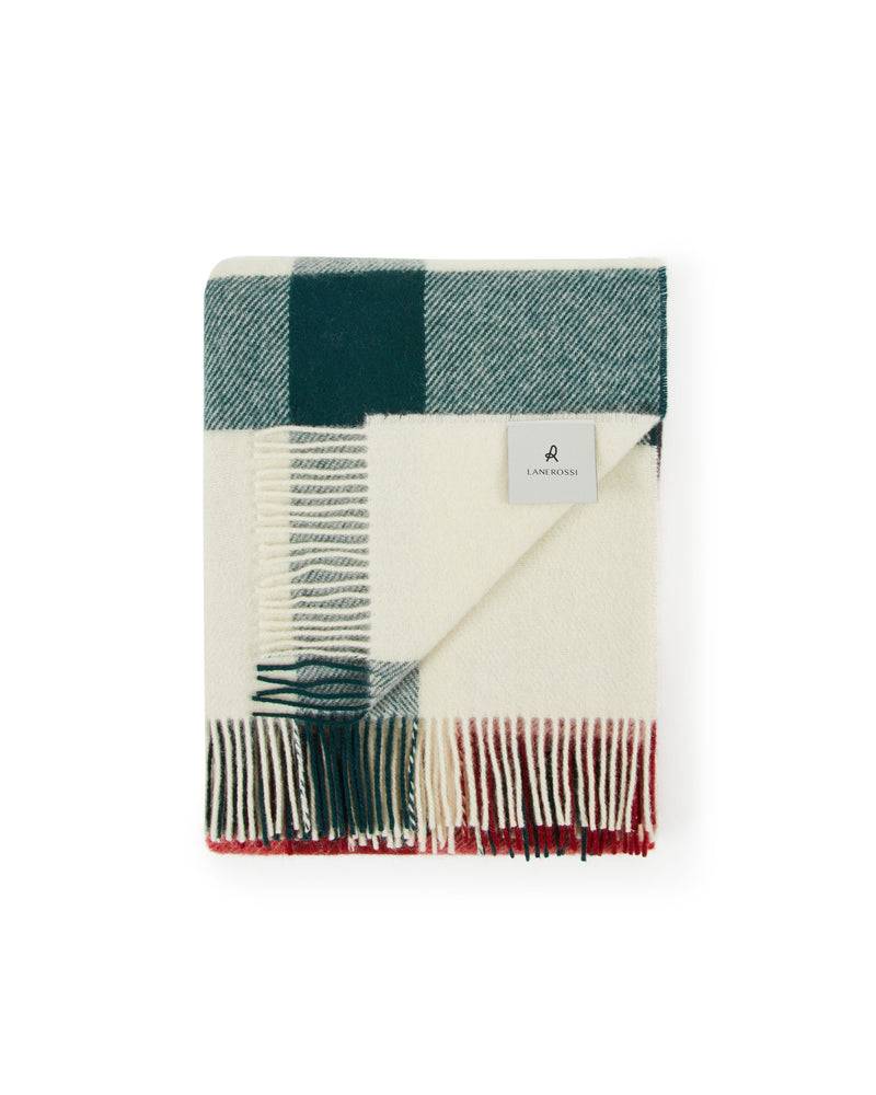 Lanerossi Lagorai plaid in pura lana Presa