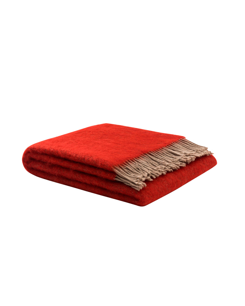 Lanerossi Rossi Story plaid in mohair Shopping Online