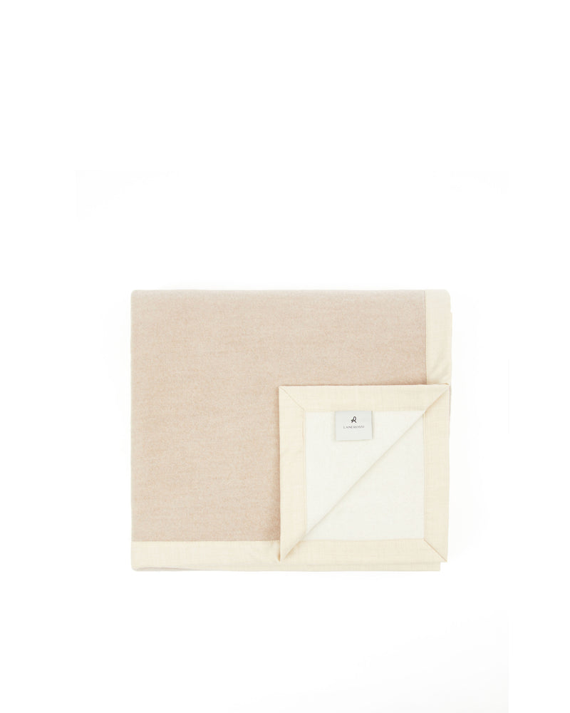 Lanerossi Fiordiloto coperta in lana merinos e cashmere In Saldo