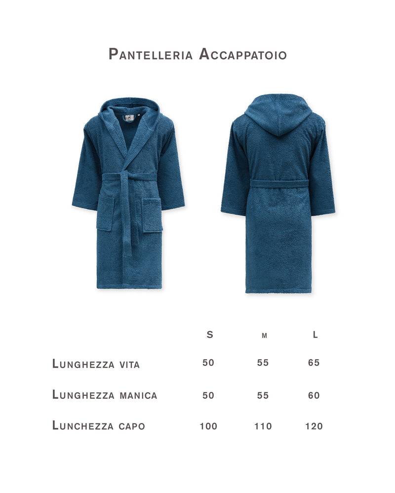 Lanerossi Pantelleria accappatoio in puro cotone Pezzi Unici