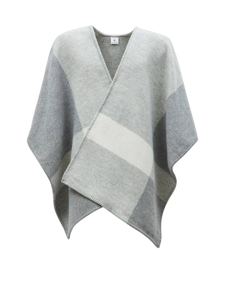 Lanerossi Elmo poncho in misto lana Vendita Calda