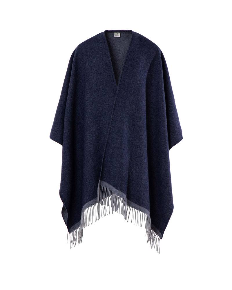 Lanerossi Morfeo poncho pura lana merino Nuova