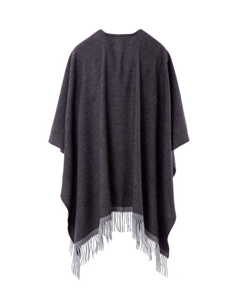 Lanerossi Morfeo poncho pura lana merino Nuova