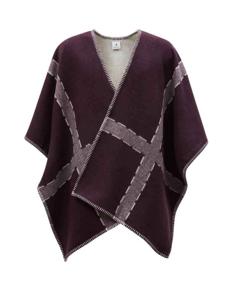 Lanerossi Moritz poncho in misto lana Vendita Economica
