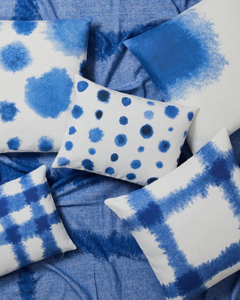 Lanerossi Maxi Tartan cuscino in lino Italia