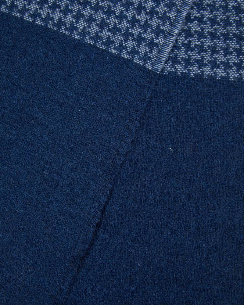 Lanerossi Black Light plaid in pura lana In Linea