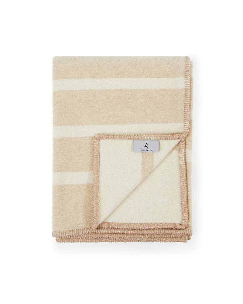 Lanerossi Optical coperta in lana e cashmere Sconto