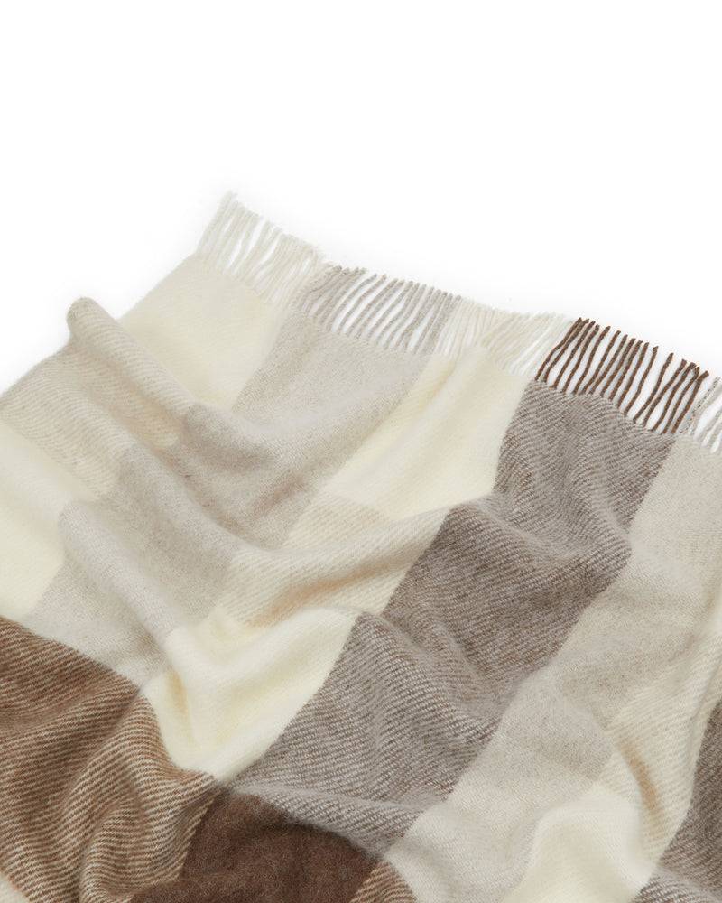 Lanerossi Iseo Check plaid in pura lana Offerta