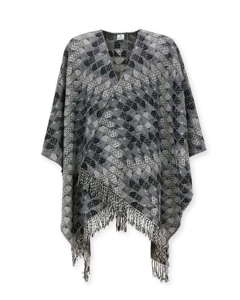 Lanerossi Cincinnati poncho misto lana Vendita Economica